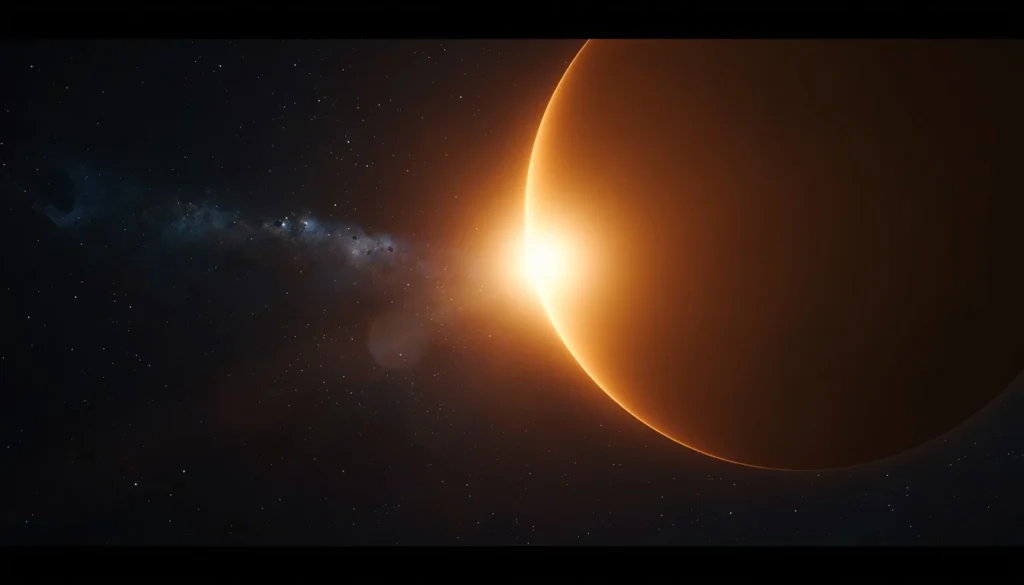 combustion of planets